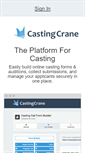Mobile Screenshot of castingcrane.com